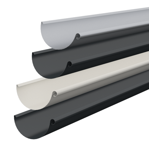 Aluminium Gutter - Pressed Half Round