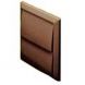 Wall Outlet - 100mm x 154mm Brown