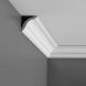 Cornice Moulding Axxent Collection - 2000mm x 70mm x 70mm Oxford Style White