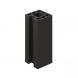 Clarity Composite Fencing End Post - 125mm x 3000mm Charcoal