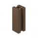 Clarity Composite Fencing Inter Fence Post - 125mm x 3000mm Walnut