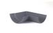 Cast Iron Half Round Gutter Right Hand Angle - 90 Degree x 150mm Primed