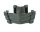 FloPlast Ogee Gutter External Angle - 135 Degree x 110mm x 80mm Anthracite Grey