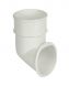 FloPlast Round Downpipe Shoe - 68mm White