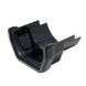 FloPlast PVC Square to Cast Iron Half Round Gutter Adaptor - Black