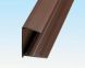 PVC Sheet End Closure - 16mmm x 2.1mtr Brown
