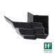 Cast Iron Moulded Ogee Gutter External Angle - 135 Degree x 125mm Black