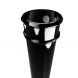 Cast Iron Round Non-Eared Downpipe - Socket Both Ends - 150mm x 1829mm Black