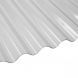 Corrugated Clear PVC Sheet - 762mm x 1830mm