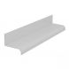 Fibre Cement Cladding Aluminium Drip Profile - 3mtr Agate Grey