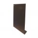Aluminium Fascia V Profile Box End Assembly - 400mm x 2mm x 400mm Anthracite Grey