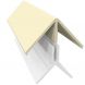 Weatherboard Cladding Two Part External Corner - Pale Gold