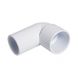 Solvent Weld Waste Bend Swivel Male and Female - 90 Degree x 32mm White