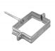 Zinc Square Downpipe Clip - 80mm x 80mm