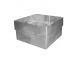 Zinc Square Downpipe Connector - 80mm x 80mm