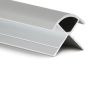 Guardian Internal Cladding Aluminium External Corner - 2400mm Satin - For 10mm Bathroom/Shower/Kitchen/Ceiling Panels