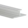 Guardian Internal Cladding Aluminium H Trim - 2400mm Satin - For 10mm Bathroom/Shower/Kitchen/Ceiling Panels