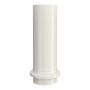Lindab Aluminium Drain Shoe - 75mm White