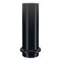 Lindab Aluminium Drain Shoe - 87mm Black