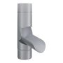 Lindab Aluminium Adjustable Diverter - 87mm Silver Metallic