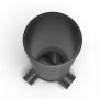 Inspection Chamber Set - 600mm Diameter x 1985mm Depth with 300mm Channel & 225mm Inlets