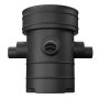 Catchpit Chamber Base - 450mm Diameter For 110mm Pipe with 110mm & 160mm Inlets
