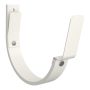 Lindab Aluminium Gutter 70mm Flex-Fit Fascia Bracket - 125mm White