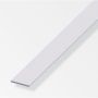 Alfer Aluminium Flat Bar 20mm x 2mm x 1mtr - Silver