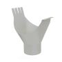 Lindab Aluminium Gutter Outlet 75mm - 125mm White