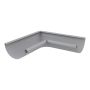 Lindab Aluminium Gutter Internal Angle 135 - 125mm Silver Metallic