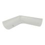 Lindab Aluminium Gutter Internal Angle 135 - 125mm White