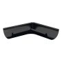 Lindab Aluminium Gutter Internal Angle 90 - 125mm Black