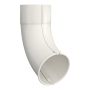 Lindab Aluminium Pipe Shoe - 100mm White