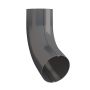 Lindab Steel Conical Downpipe Bend 70 - 75mm Graphite