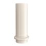 Lindab Steel Drain Shoe - 100mm Antique White