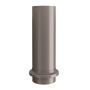 Lindab Steel Drain Shoe - 120mm Anthracite Metallic