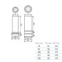 Lindab Steel Drain Shoe - 75mm Graphite