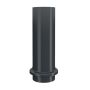 Lindab Steel Drain Shoe - 87mm Anthracite Grey