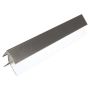 FloPlast Shiplap Cladding External Corner - 5mtr Anthracite Grey Woodgrain