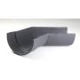 Cast Iron Deep Half Round Gutter Right Hand Angle - 135 Degree x 125mm Primed