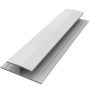 White Hollow Soffit H Trim - 5mtr