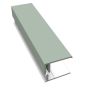 Weatherboard Cladding Two Part Edge Trim - 3mtr Sage Green