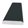 PVC D Section Trim - 28mm x 5mtr Anthracite Grey Smooth