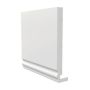 175mm White Ogee Fascia Board - 18mm x 5mtr