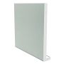 400mm Agate Grey Woodgrain Fascia Box End Board - 18mm x 1.25mtr