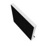 400mm Black Ash Woodgrain Fascia Box End Board - 18mm x 1.25mtr