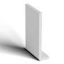 175mm White Fascia Capping Board - 10mm x 5mtr
