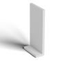 200mm White Fascia Capping Board - 10mm x 5mtr - Pack of 2