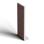 250mm Rosewood Fascia Capping Board - 10mm x 5mtr