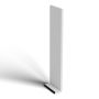 400mm Black Ash Woodgrain Fascia Capping Box End Board - 10mm x 1.25mtr